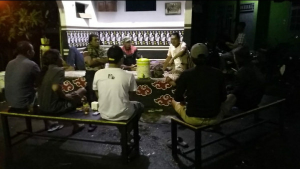 Seksi perlindungan, Kegiatam siskamling rw 45 dusun kayen